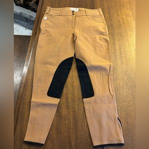 Trophy hunter riding pants. Yellow/tan